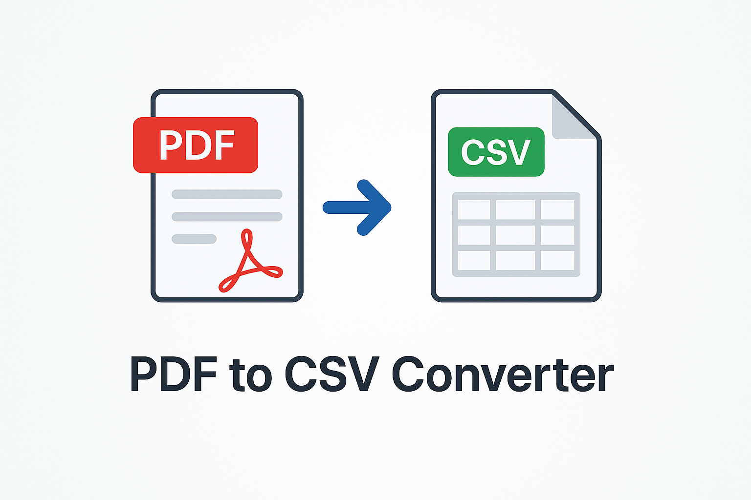 PDF to CSV Converter